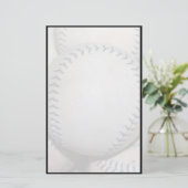 Top honkbal briefpapier (Staand voorkant)