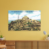 Top House, Fire Observers Tower Uitzicht Canvas Afdruk (Insitu (Woonkamer))