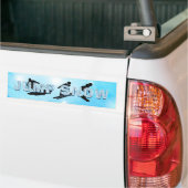 TOP Jump Snow Bumpersticker (Op Truck)