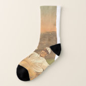 TOP Klassiek Honkbal Sokken (Links - buitenkant)