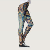 Top Krokodil Lederoptik  Leggings (Rechts)