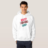 top-leder-man hoodie (Voorkant volledig)