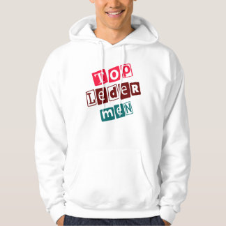 top-leder-man hoodie