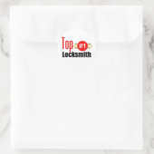 Top Locksmith Ronde Sticker (Tas)