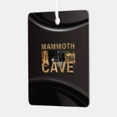 TOP Mammoth Cave Metal Ornament (Voorkant links)