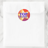 Top marques star sticker loue rouge/mauve (Sac)