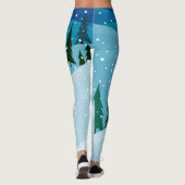 TOP Mess niet met Ski Girl Leggings (Achterkant)
