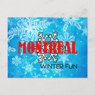 TOP Montreal Winter Fun Briefkaart