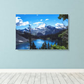 Top Mt Baker Canvas Afdruk (Insitu (Houten vloer))