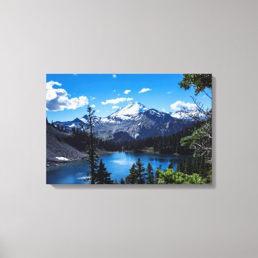 Top Mt Baker Canvas Afdruk (Voorkant)
