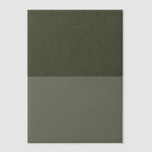 Top Noise Moss Green Vellum Overlay –  Uitnodigingen