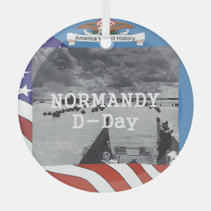 TOP Normandië Glas Ornament