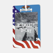 TOP Normandy Metal Ornament (Voorkant links)