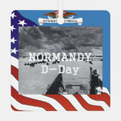 TOP Normandy Metal Ornament (Achterkant)