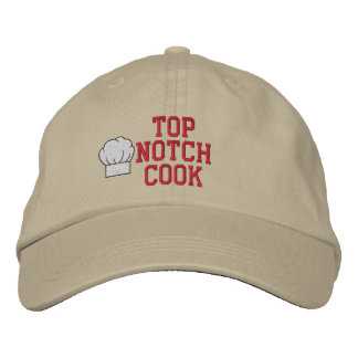 Top Notch Cook geborduurd Pet