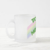 Top O' Le Matin Pour Vous Mug De Verre (Gauche)