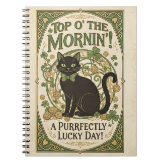 Top O' The Morning - St. Patrick's Day Notebook Notitieboek