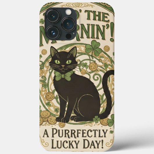 Top O' The Morning - St. Patrick's Day Phone Case (Achterkant)