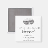 Top of the Island Winery Magnet (Recto/Verso)