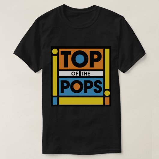 Top of the Pops - T-shirt Vintage classique (Design devant)