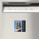Top of the World Alaska Magnet (In Situ (Lave-vaisselle))