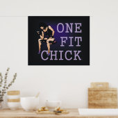 TOP One Fit Chick Poster (Keuken)
