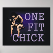 TOP One Fit Chick Poster (Voorkant)