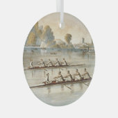 TOP Ornement en verre d'aviron (Avant droite)