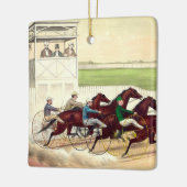 TOP-paardenraceleven Keramisch Ornament (Links)