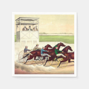 TOP-paardenraceleven Servetten