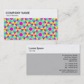 Top Panel - Geometric Pattern 060614(2) Business C Visitekaartje (Voorkant / Achterkant)