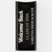 Top Pick ! Bannière Réunion de classe PERSONNALISÉ (Vertical)