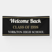 Top Pick ! Bannière Réunion de classe PERSONNALISÉ (Horizontal)