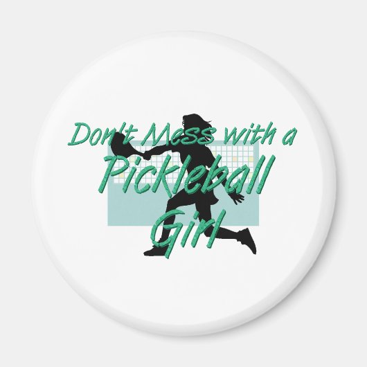 TOP Pickleball fille Magnets DMW (Devant)