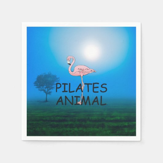 TOP Pilates Animal Servetten (Voorkant)