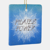 TOP Pilates Power Keramisch Ornament (Rechts)