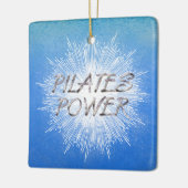 TOP Pilates Power Keramisch Ornament (Links)