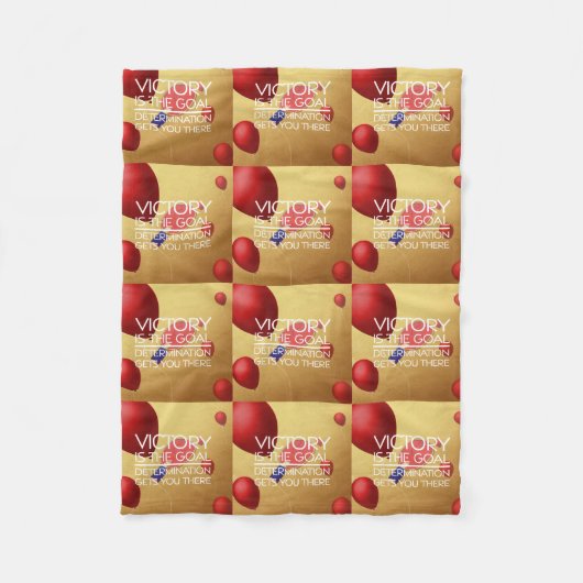 TOP Ping Pong Victory Fleece Deken (Voorkant)