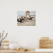 TOP Race naar de overwinning Poster (Keuken)