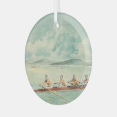 TOP Roeier Glas Ornament (Voorkant links)