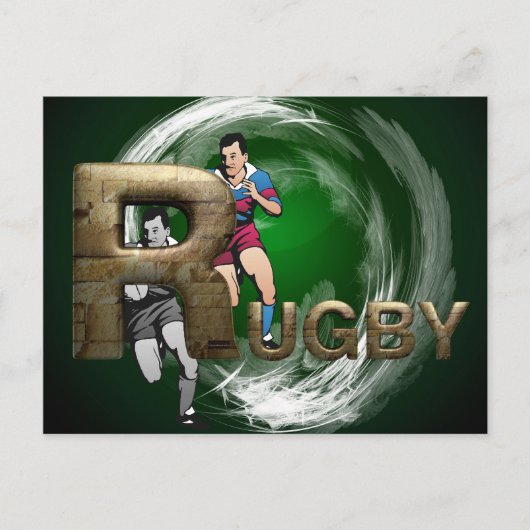 TOP Rugby Briefkaart (Voorkant)