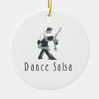 TOP Salsa Dance Keramisch Ornament