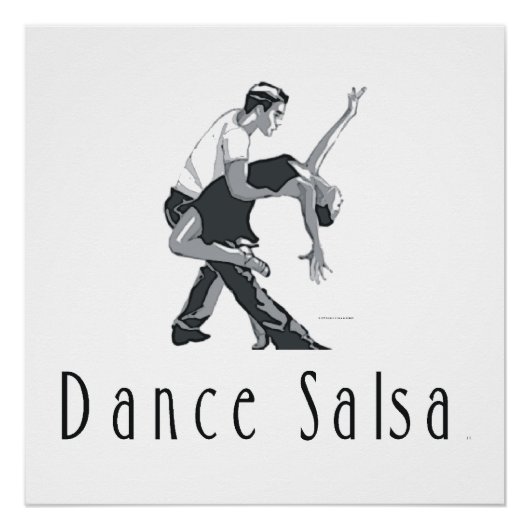 TOP Salsa Dance Perfect Poster (Voorkant)