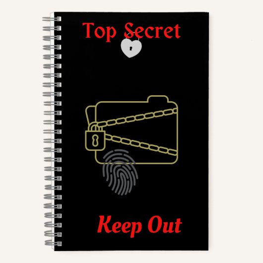 Top Secret Conserver le Carnet (Recto)