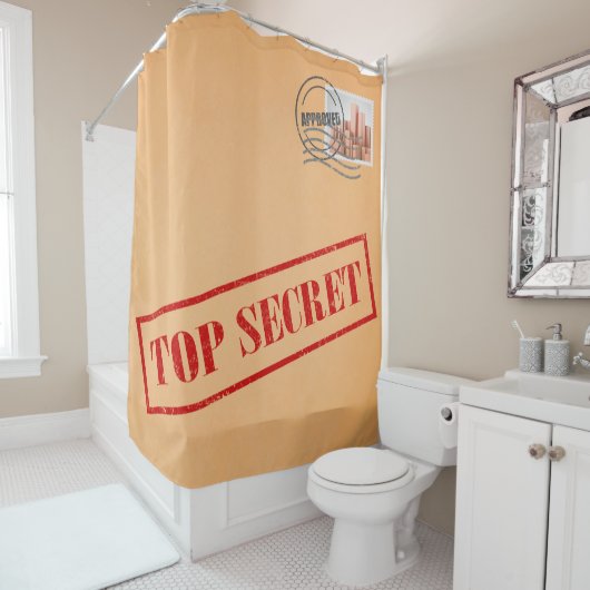 Top secret Enveloppe Douche rideau (En situation)