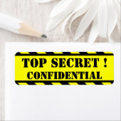 top secret - étiquettes confidentiels (En situation)