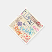 Top Secret - Ga weg! Servetten (Hoek)