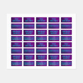 Top Secret / Geheime Agent / Geclassificeerd Labels (Vel)