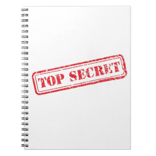 Top Secret Notitieboek