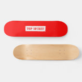 Top Secret Skateboard (Horz)